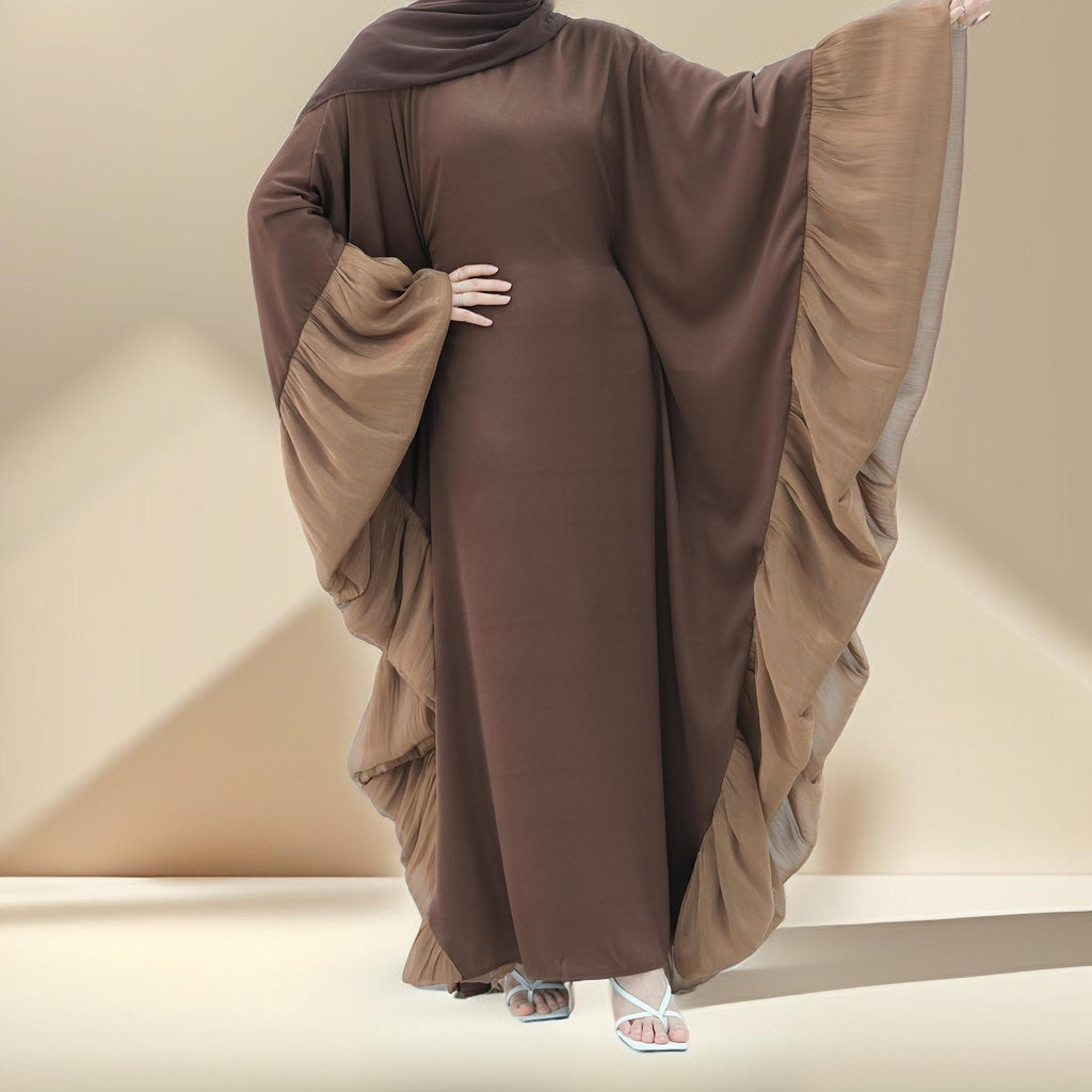 Samiya Butterfly Drape Kaftan - Try Modest Limited