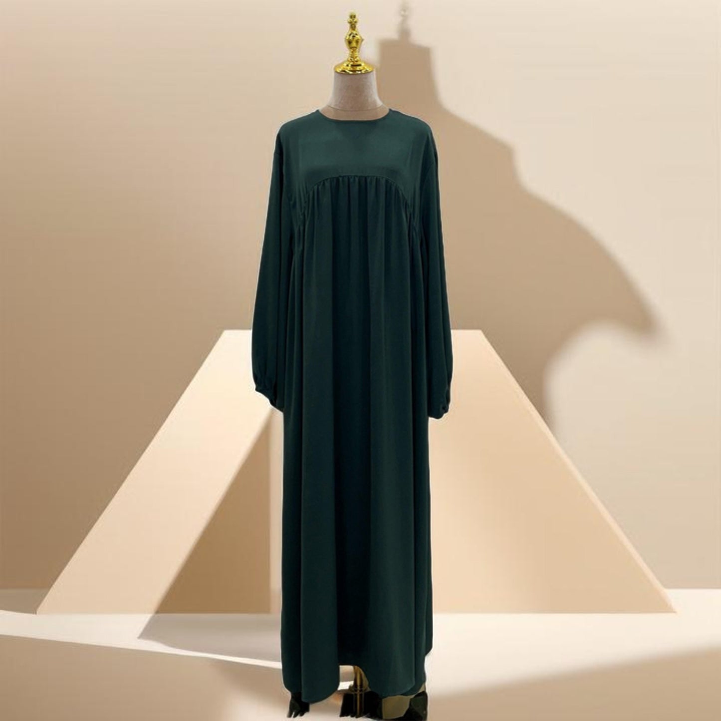 Shimmery Abaya Dress with Loose Fit - Try Modest Limited 