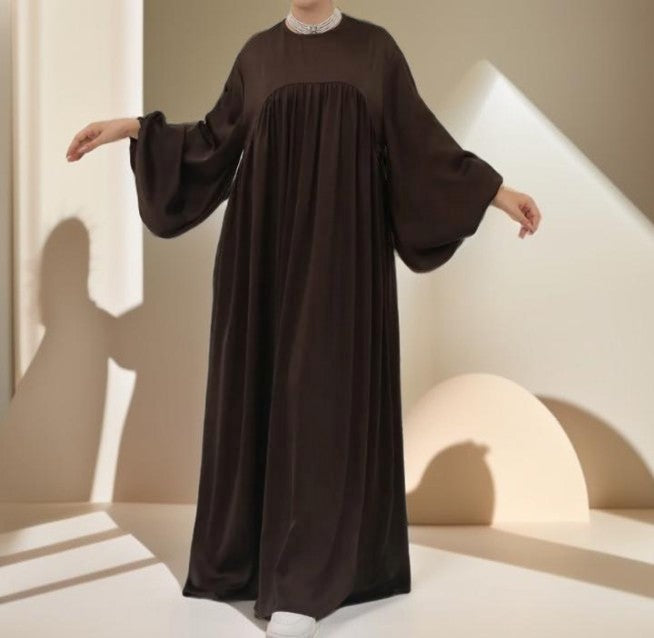 loose abaya dress Muslim Women Abaya Long Robes Turkey Kaftan Loose Islamic Maxi Dress Ramadan New