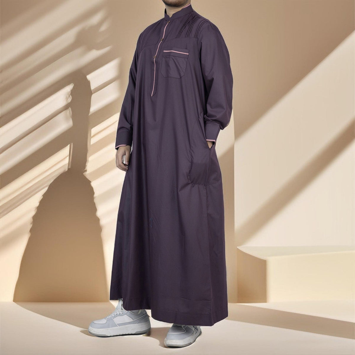 Signature Detail Thobe for Prayer and Celebration - Try Modest Limited