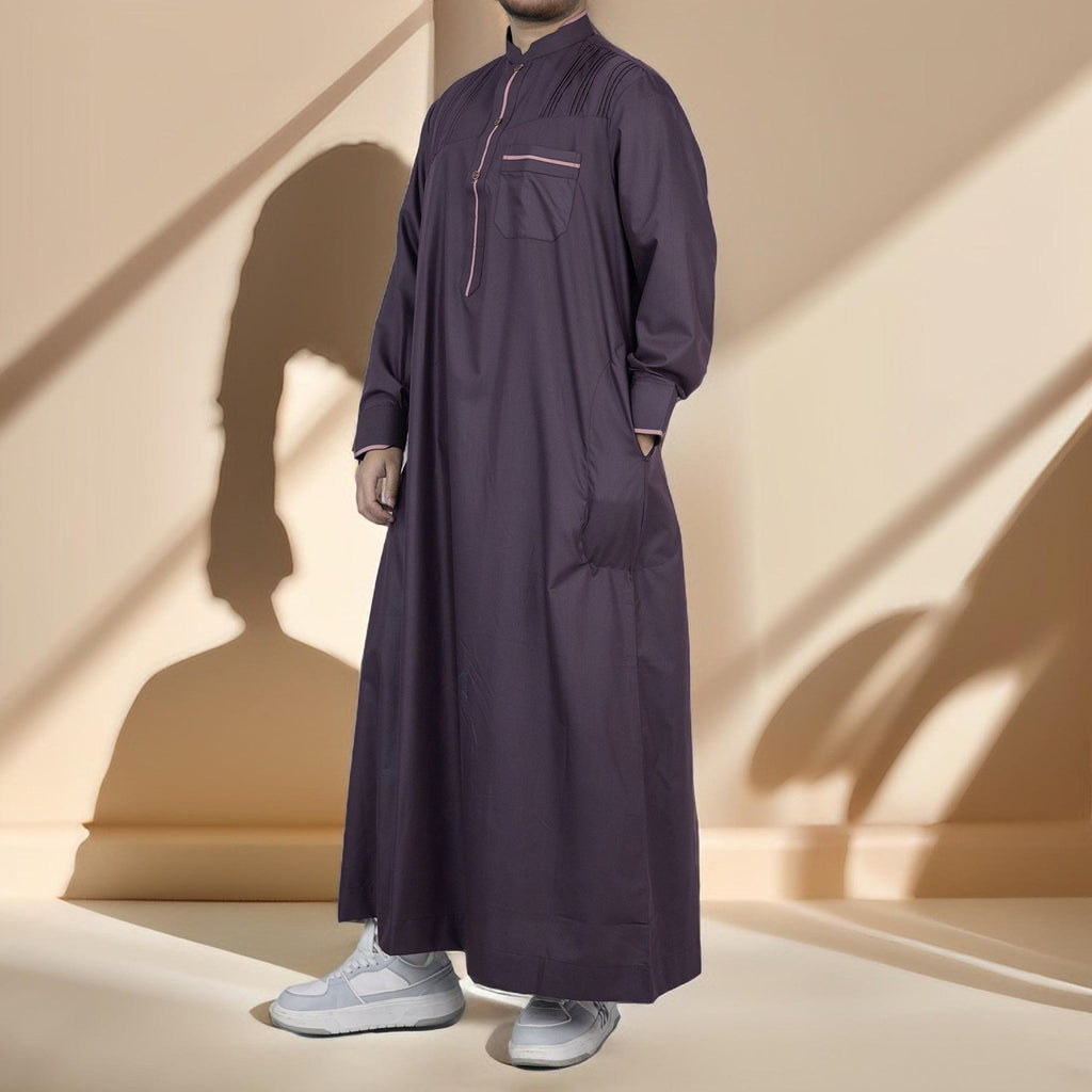 Signature Detail Thobe for Prayer and Celebration - Try Modest Limited