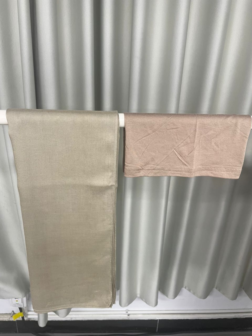 Soft Clay Modal Matching Hijab Set