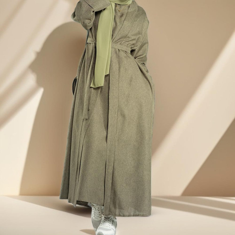 Solid Color Cardigan/Bisht or Dress - Try Modest Limited 