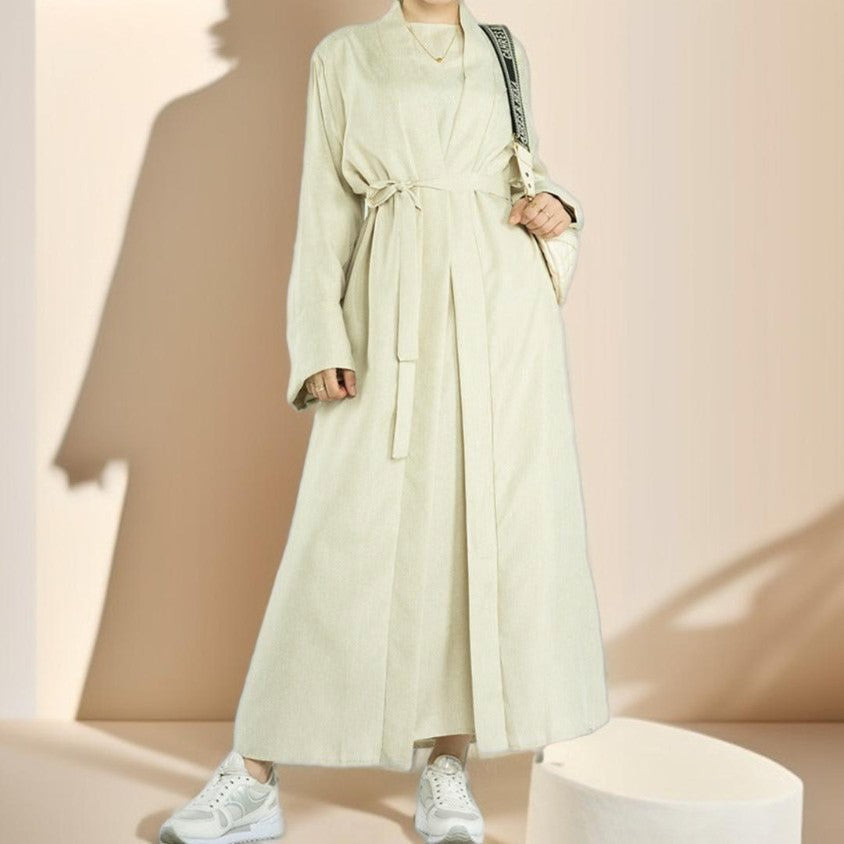 Solid Color Cardigan/Bisht or Dress - Try Modest Limited 