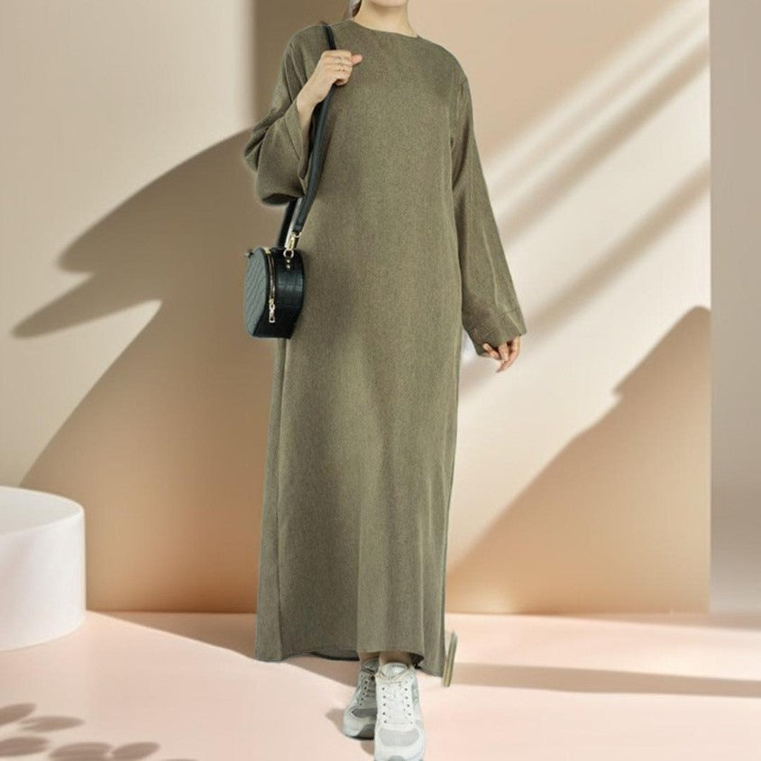 Solid Color Cardigan/Bisht or Dress - Try Modest Limited 