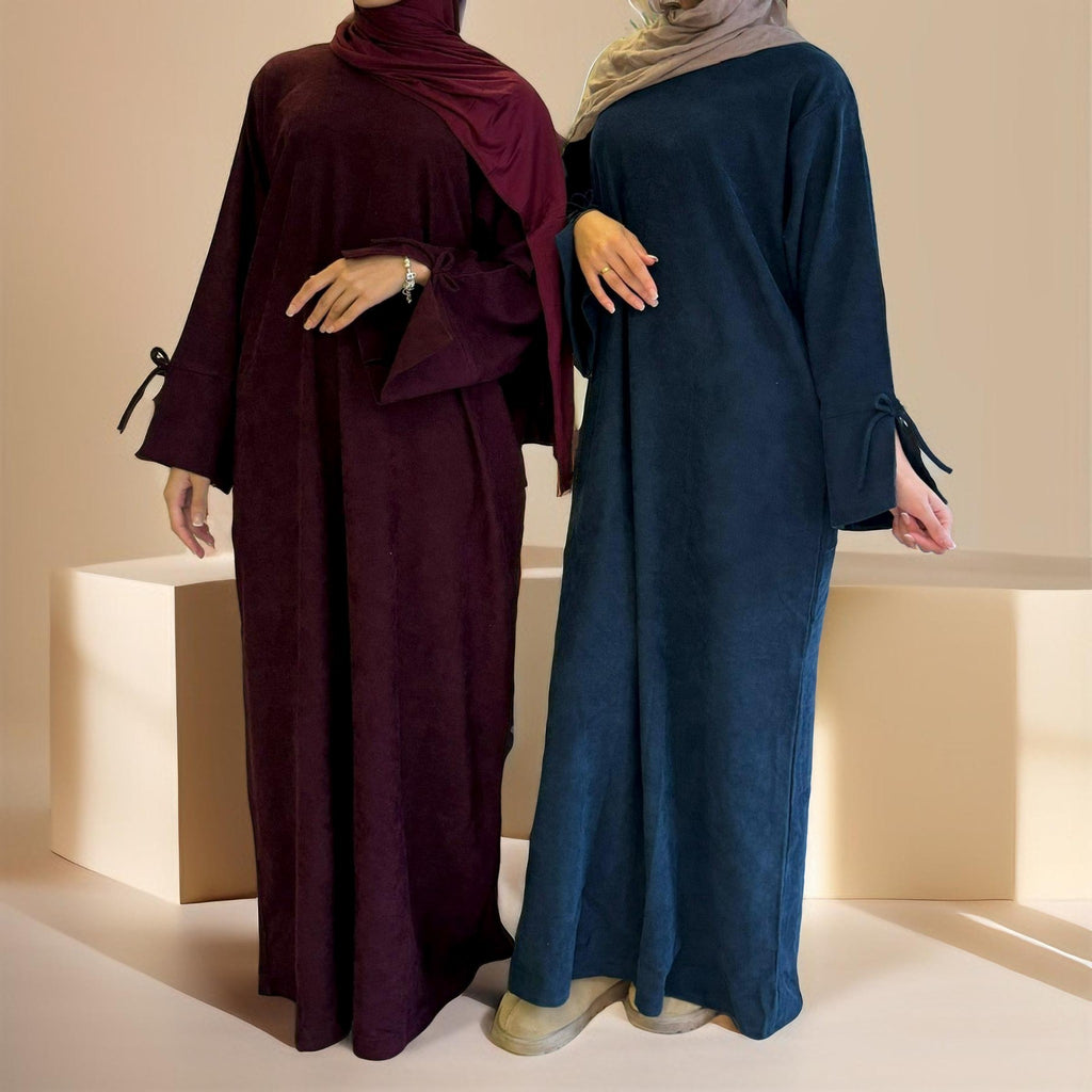 Sophisticated Bow-Tie Beauty Abaya - Try Modest Limited