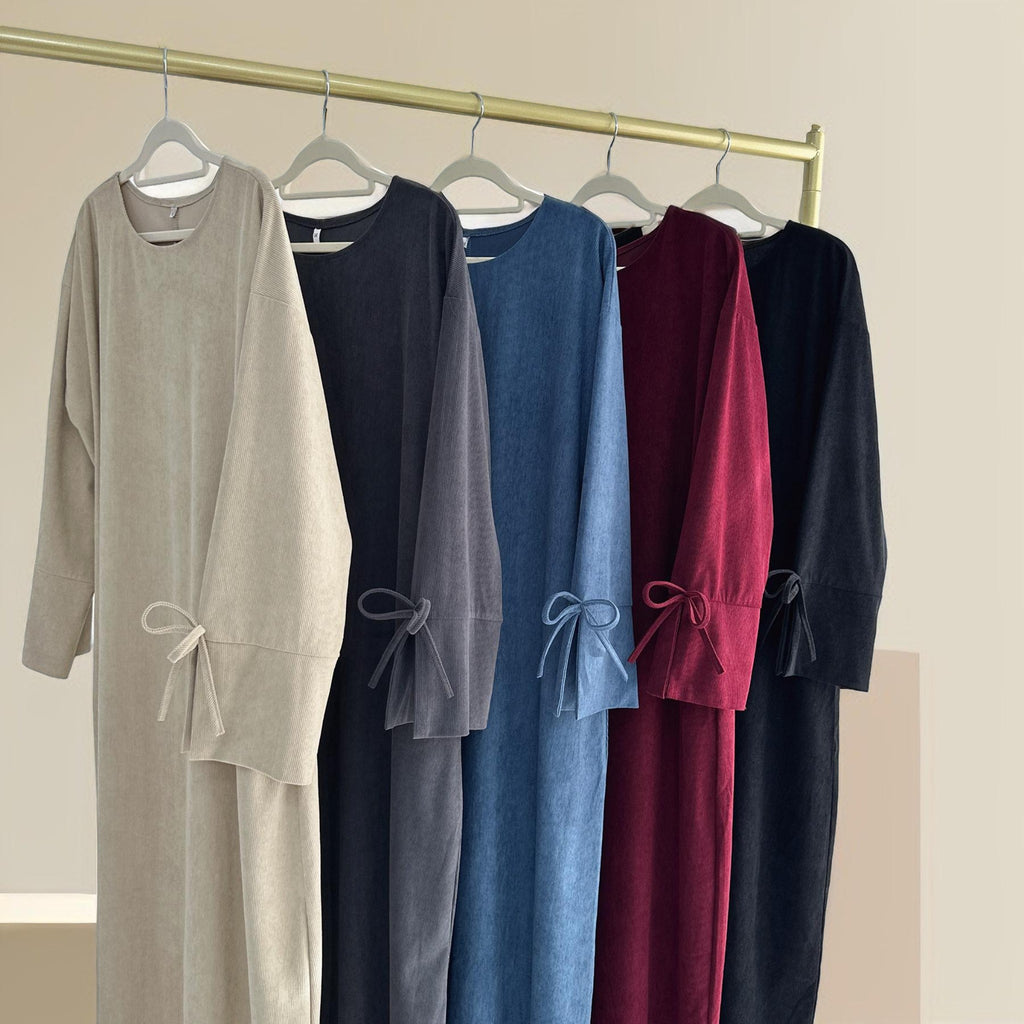 Sophisticated Bow-Tie Beauty Abaya - Try Modest Limited