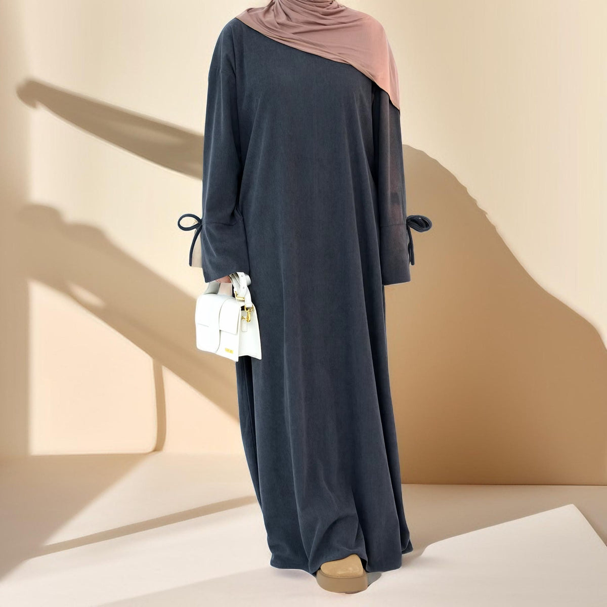 Sophisticated Bow-Tie Beauty Abaya - Try Modest Limited