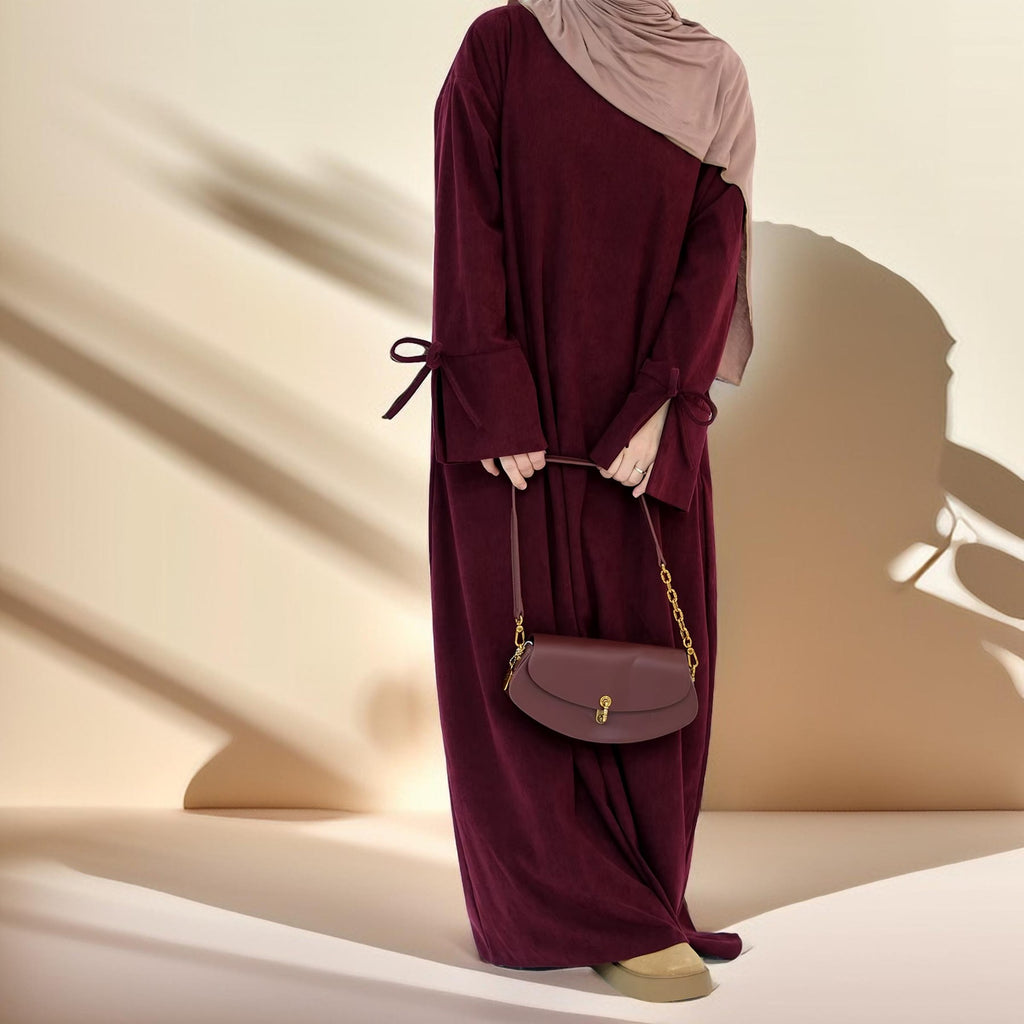 Sophisticated Bow-Tie Beauty Abaya - Try Modest Limited