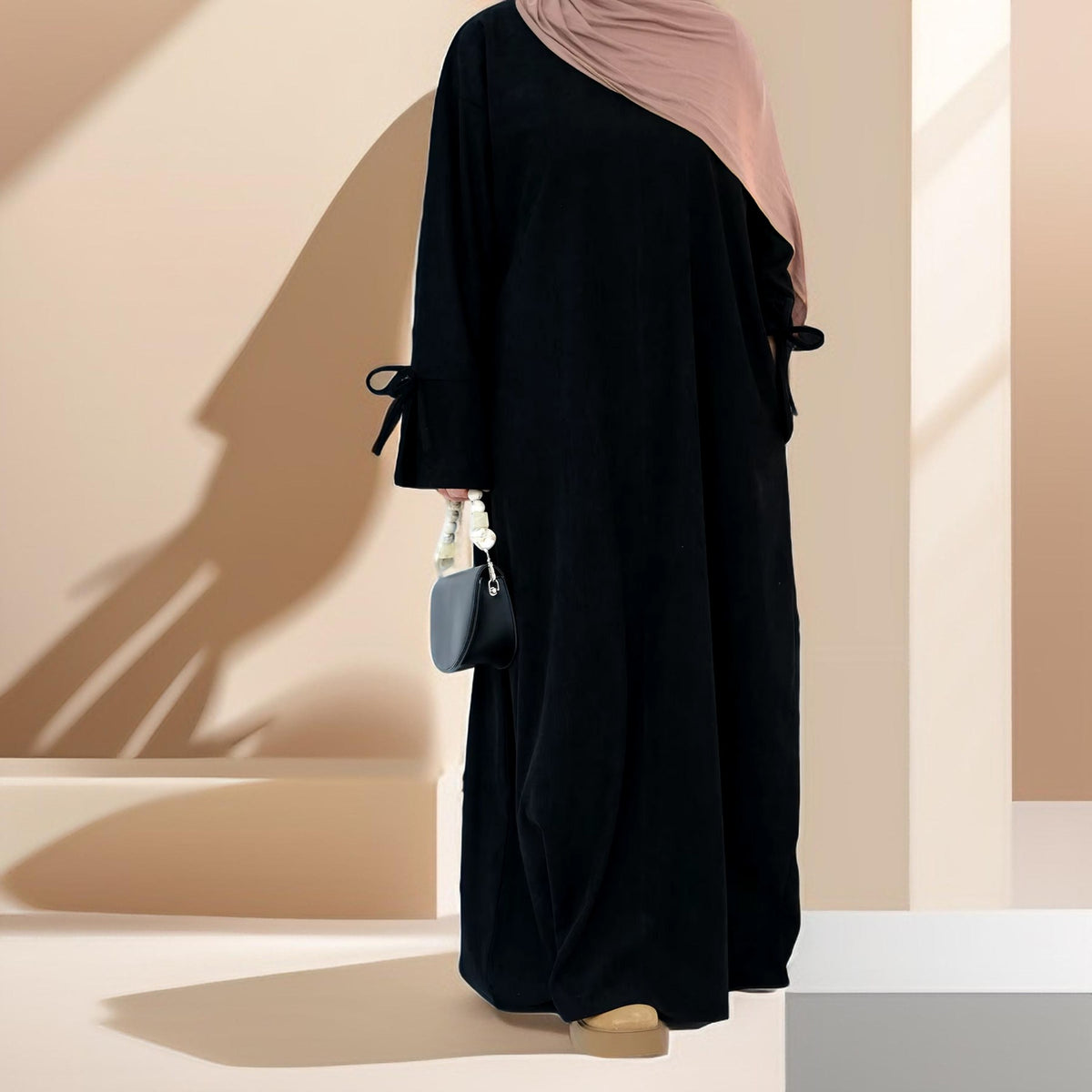 Sophisticated Bow-Tie Beauty Abaya - Try Modest Limited