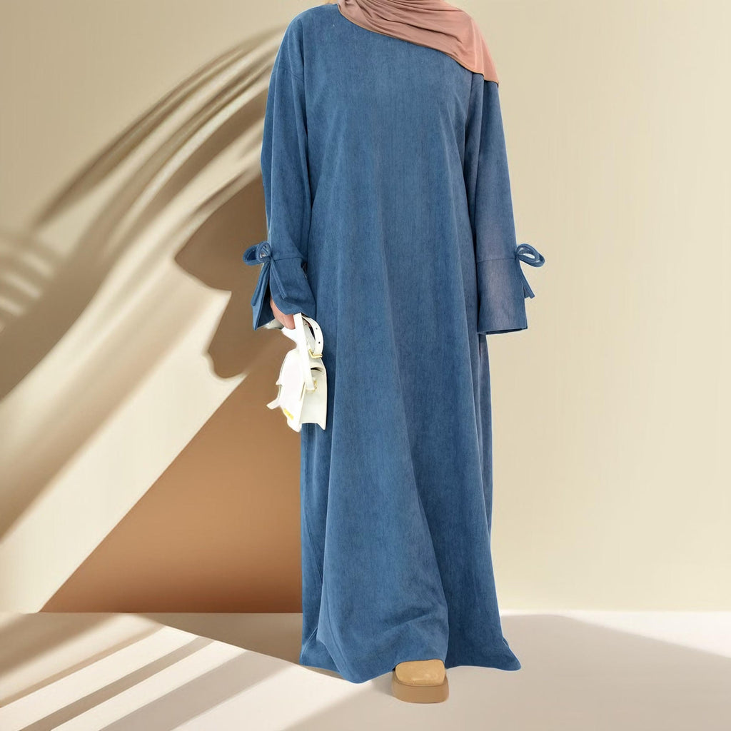 Sophisticated Bow-Tie Beauty Abaya - Try Modest Limited