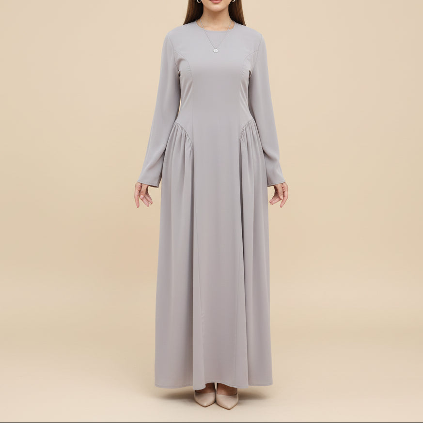 Soraya Corset Back Abaya Dress - Try Modest Limited 