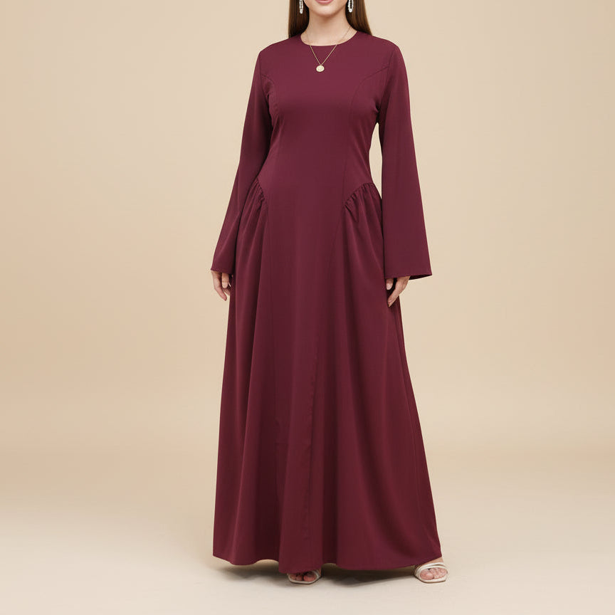 Soraya Corset Back Abaya Dress - Try Modest Limited 