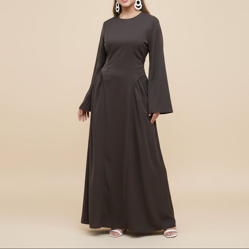 Soraya Corset Back Abaya Dress - Try Modest Limited 