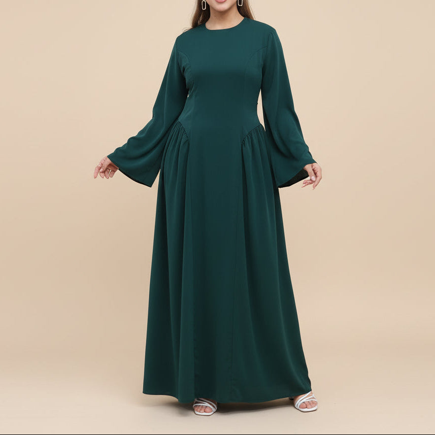 Soraya Corset Back Abaya Dress - Try Modest Limited 
