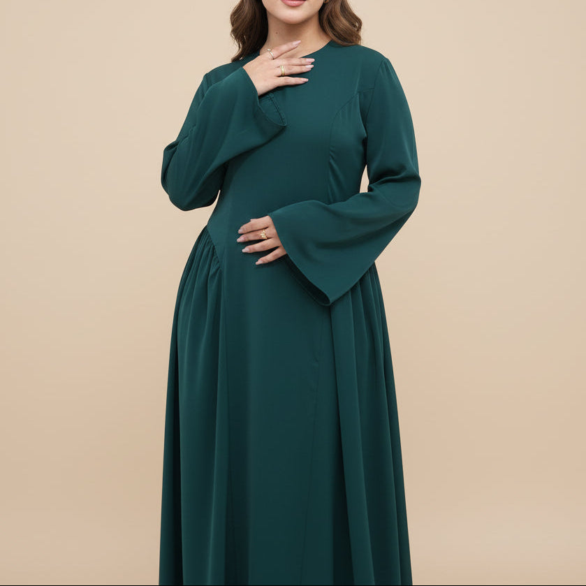 Soraya Corset Back Abaya Dress - Try Modest Limited 
