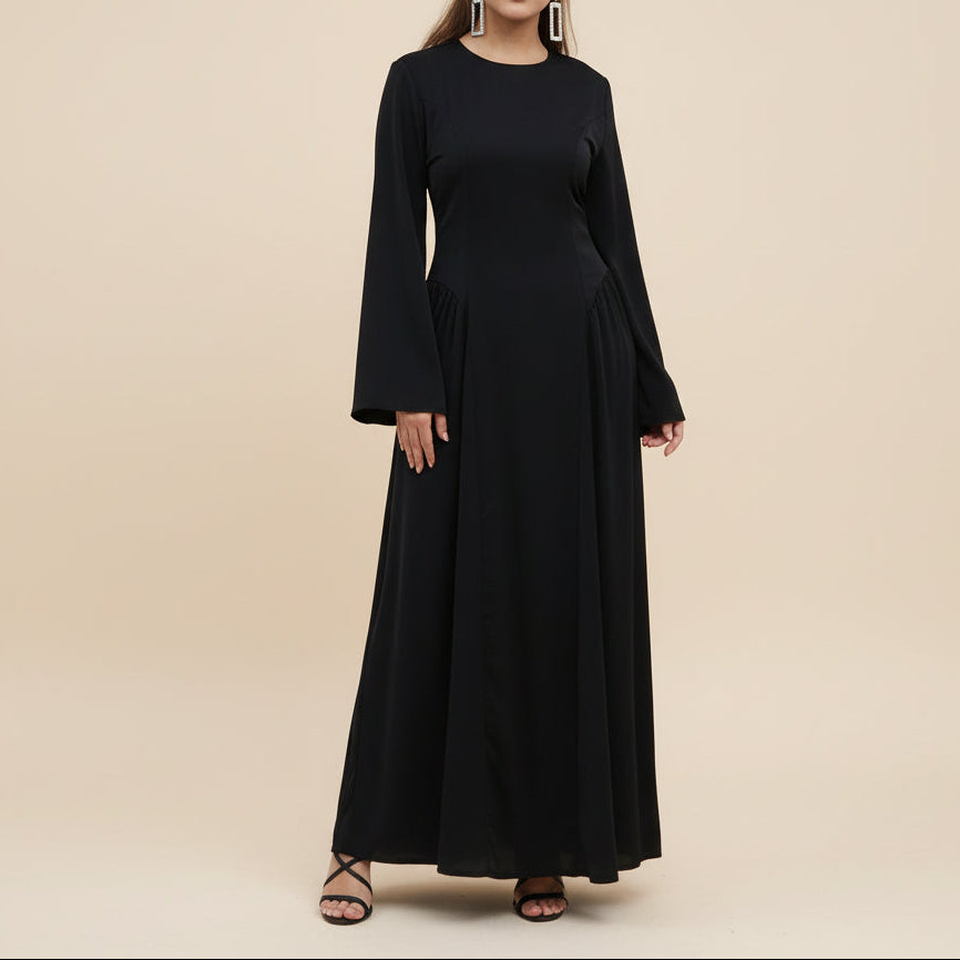 Soraya Corset Back Abaya Dress - Try Modest Limited 