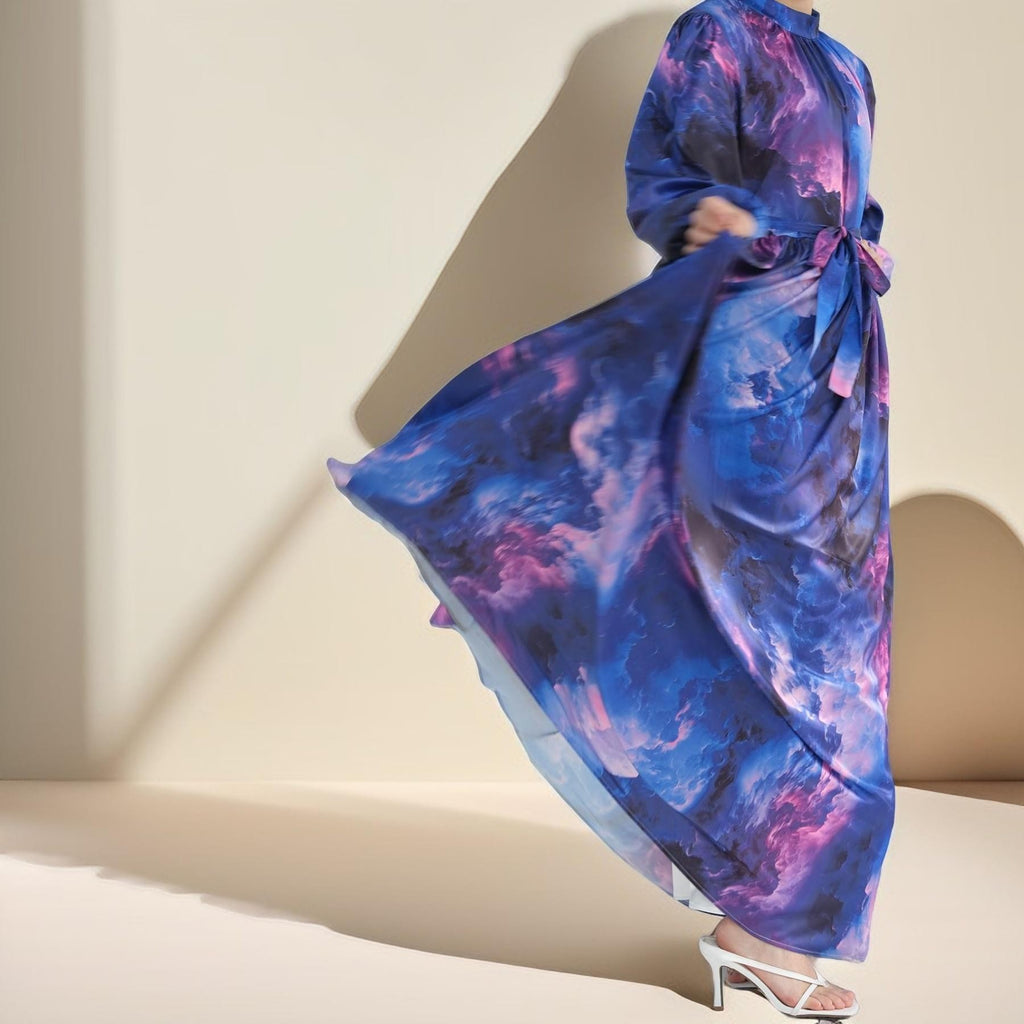 Splash Maxi Dress - Try Modest Limited