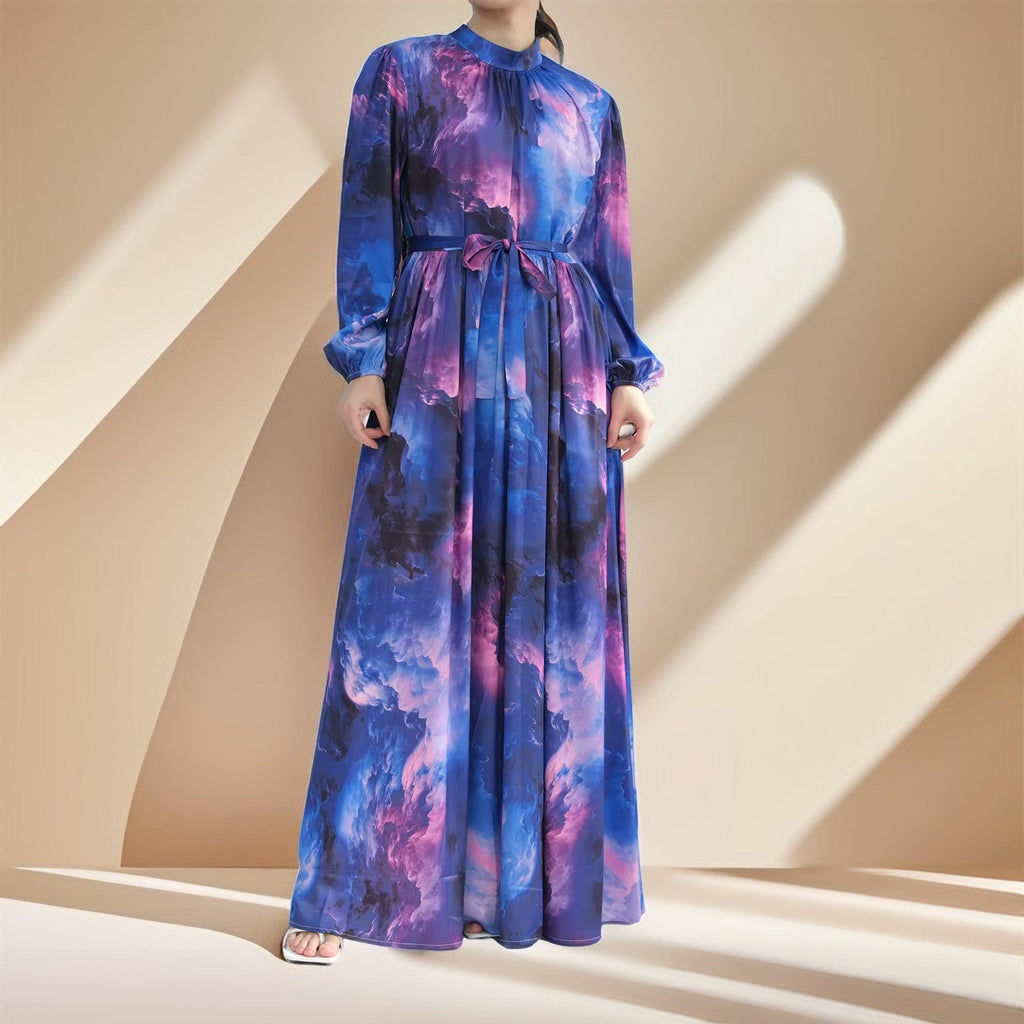 Splash Maxi Dress - Try Modest Limited