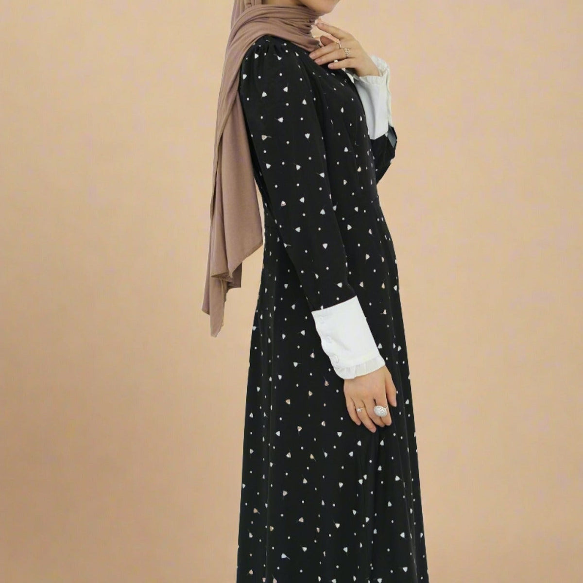 Starlit Night Black Maxi Dress - Try Modest Limited