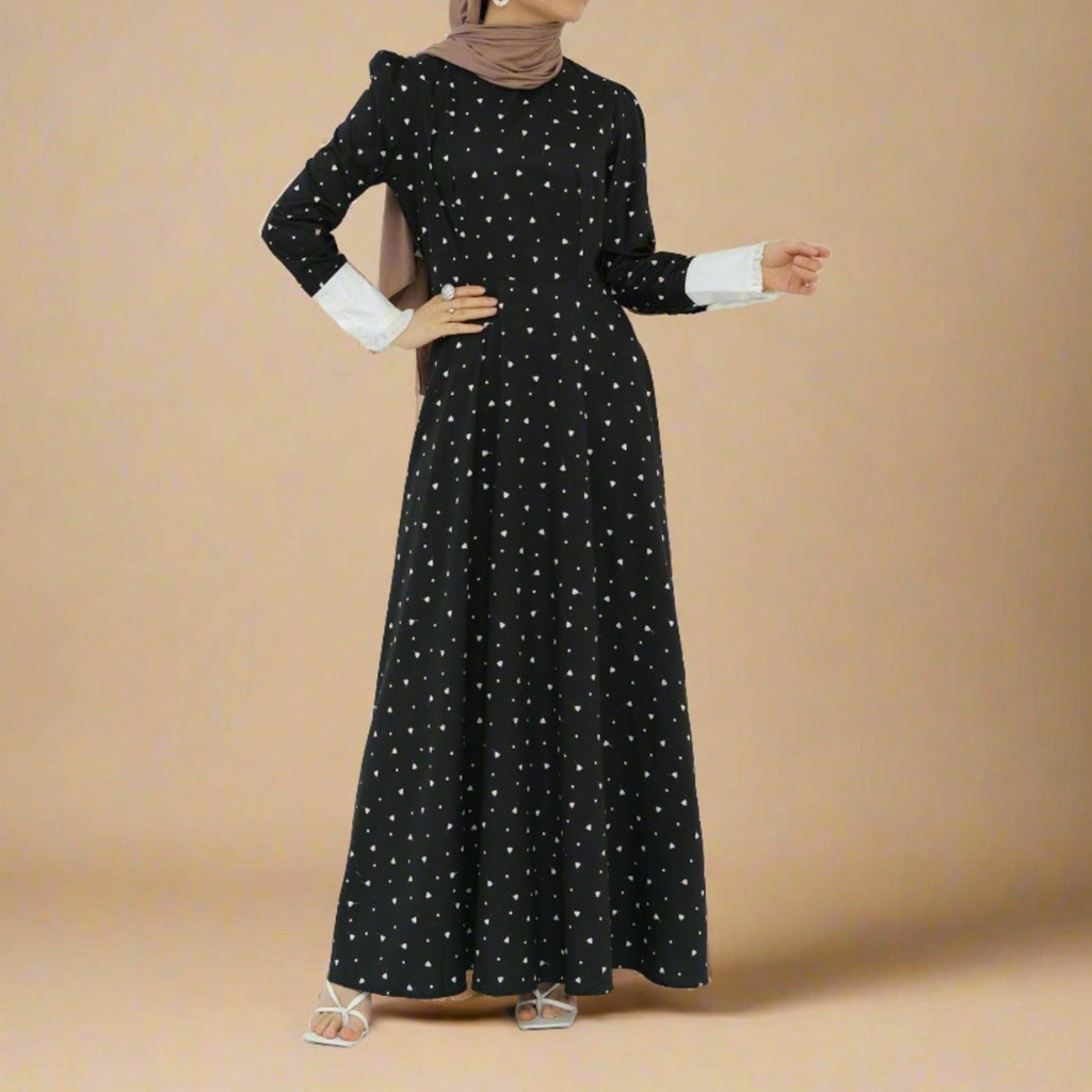 Starlit Night Black Maxi Dress - Try Modest Limited