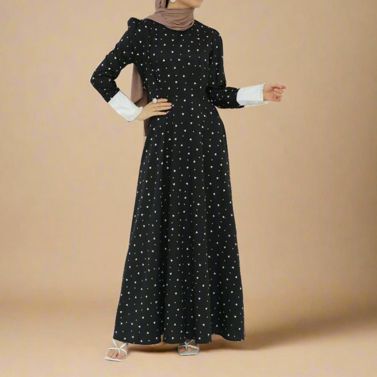 Starlit Night Black Maxi Dress - Try Modest Limited