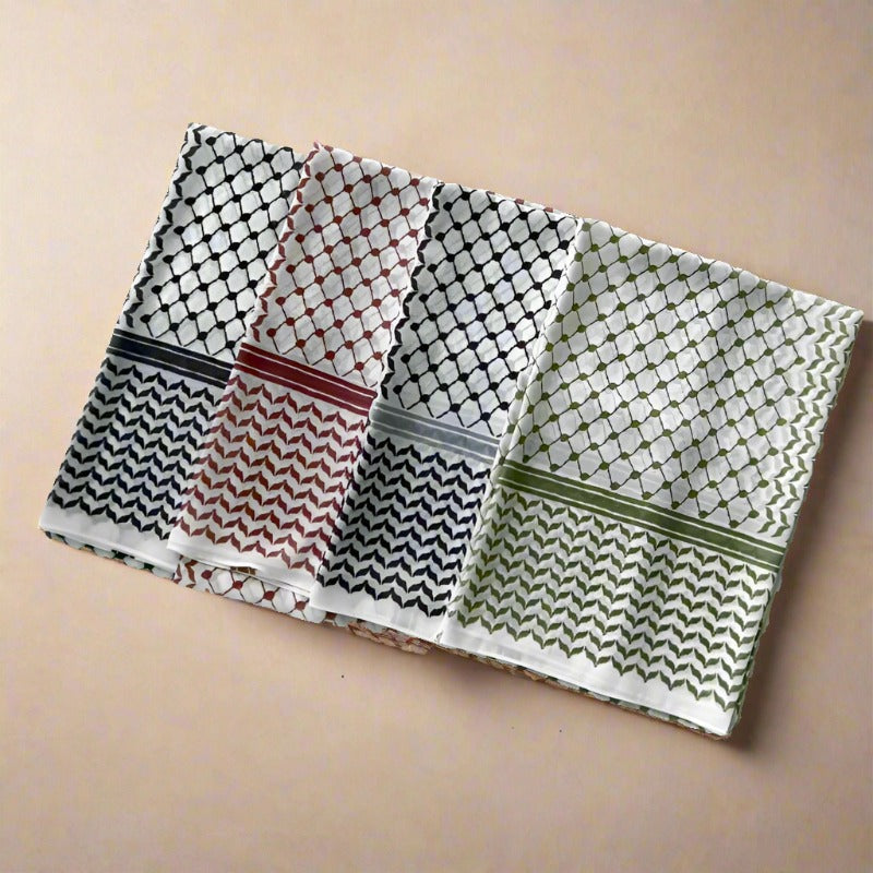 Strength: Palestenian Keffiyeh Hijab/shawl - Try Modest Limited