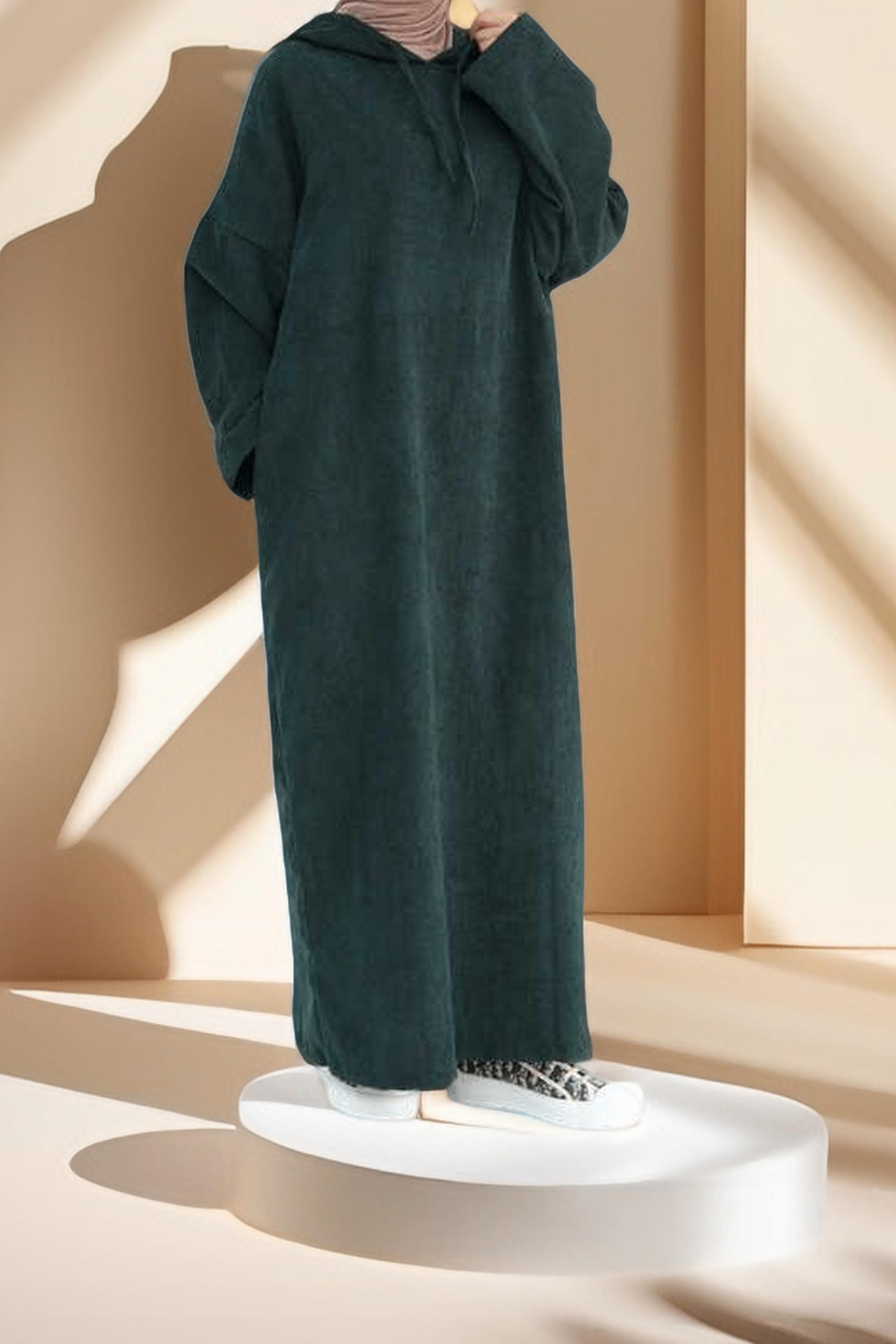 Suha hoodie abaya with pockets - Try Modest Limited