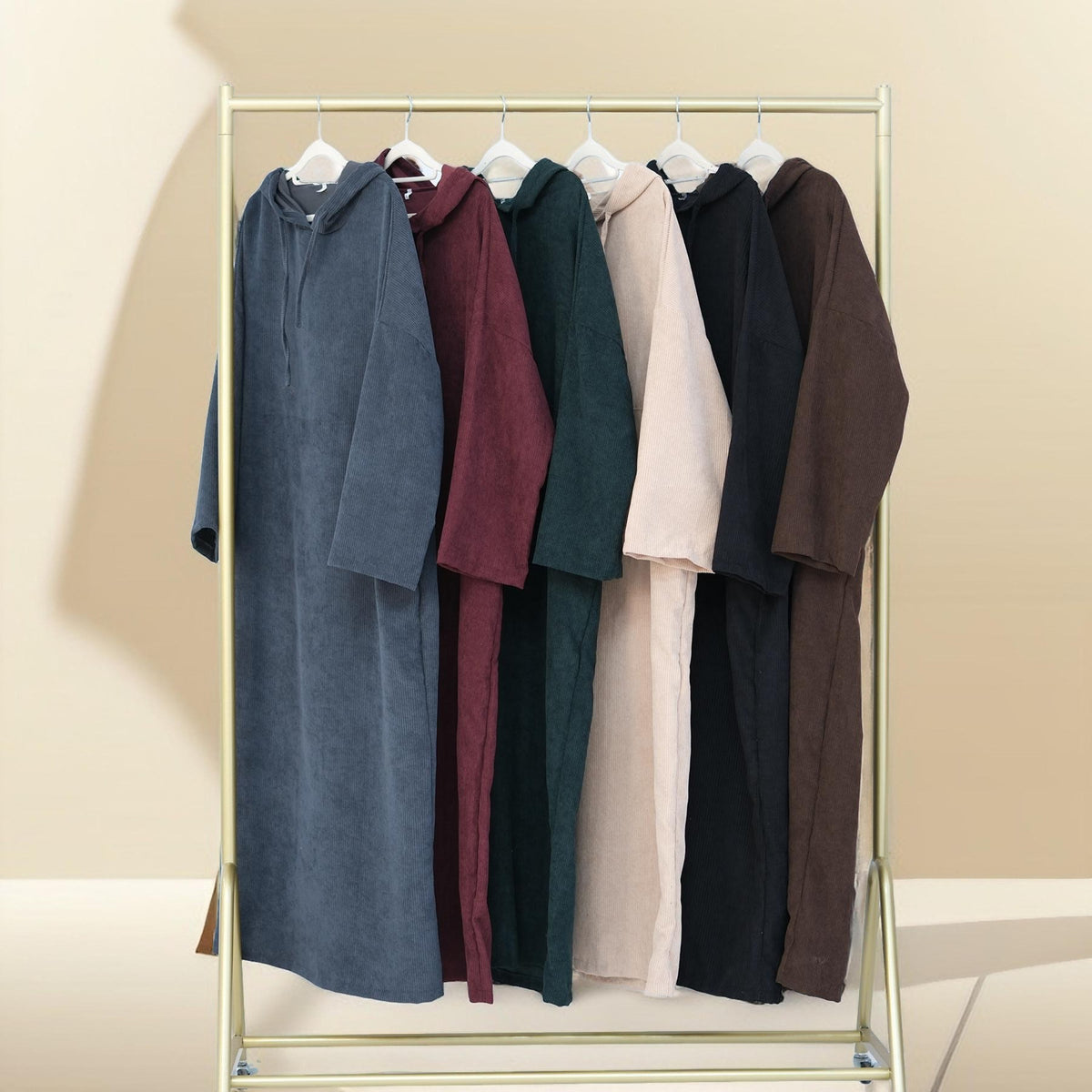 Suha hoodie abaya with pockets - Try Modest Limited