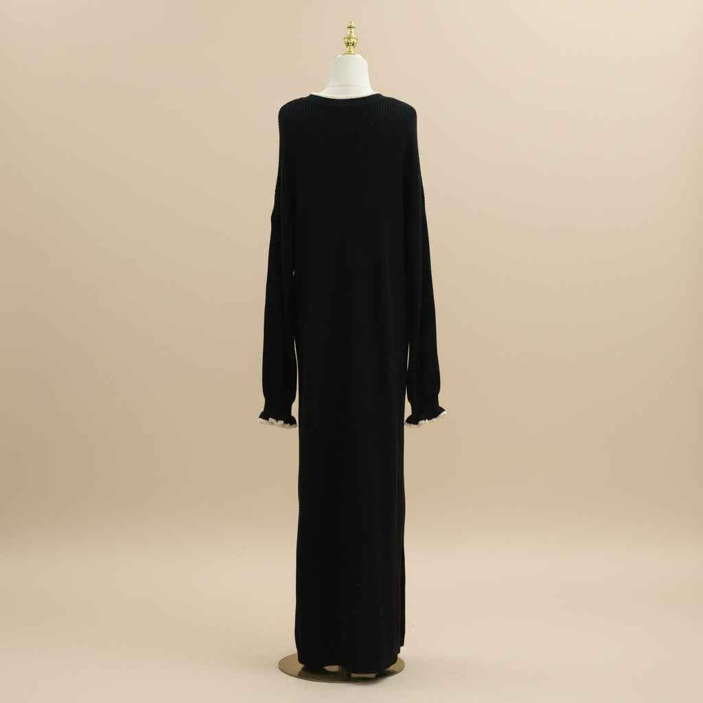 The Ultimate Soft Ribbed Knit Maxi Sweater Dress for Women