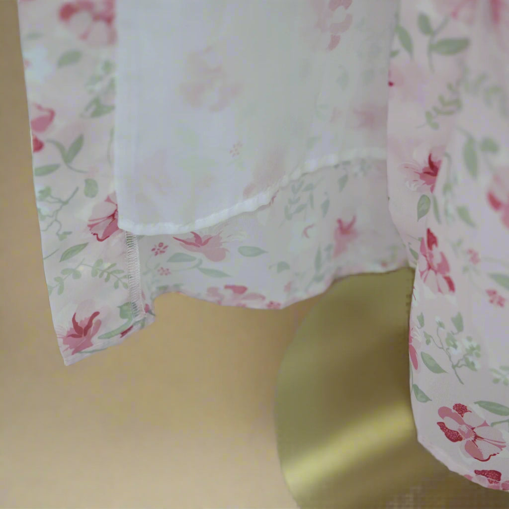 The Pink Floral Abaya & Hijab Set - Try Modest Limited