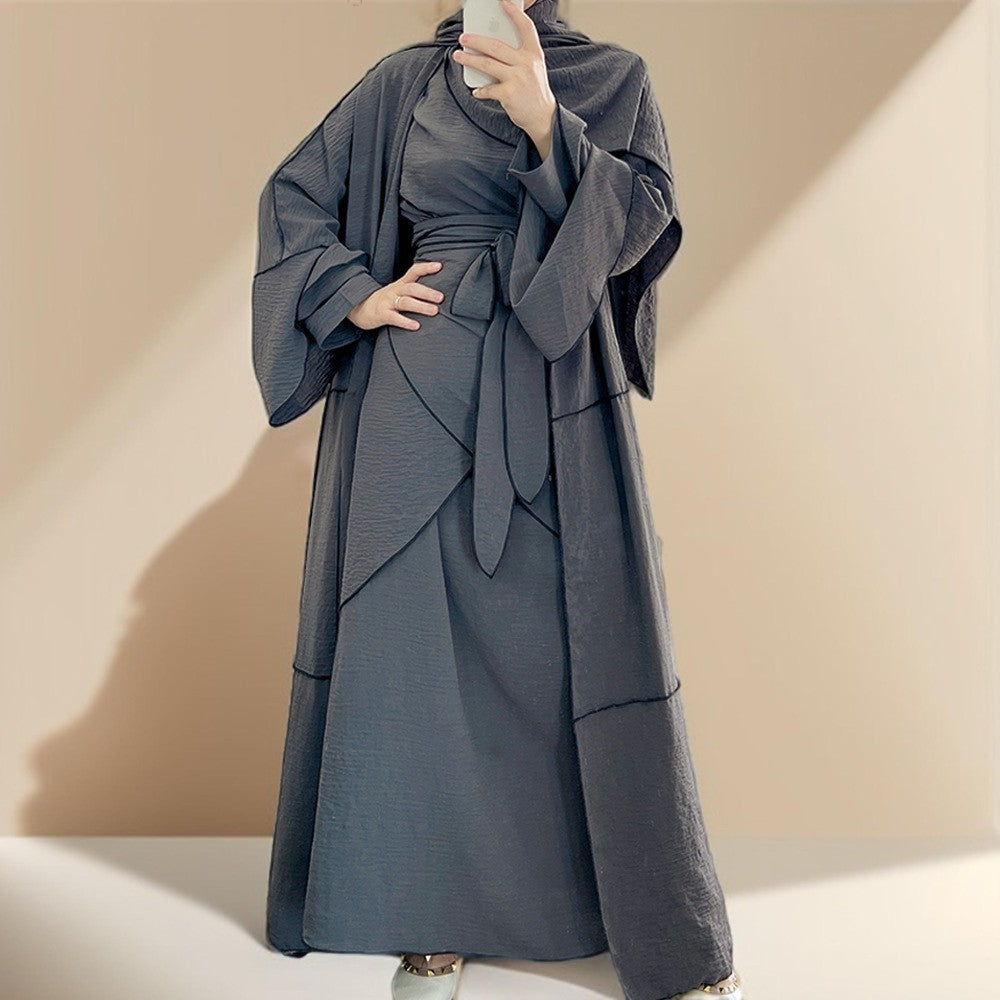 Three piece abaya set - Try Modest Limited 