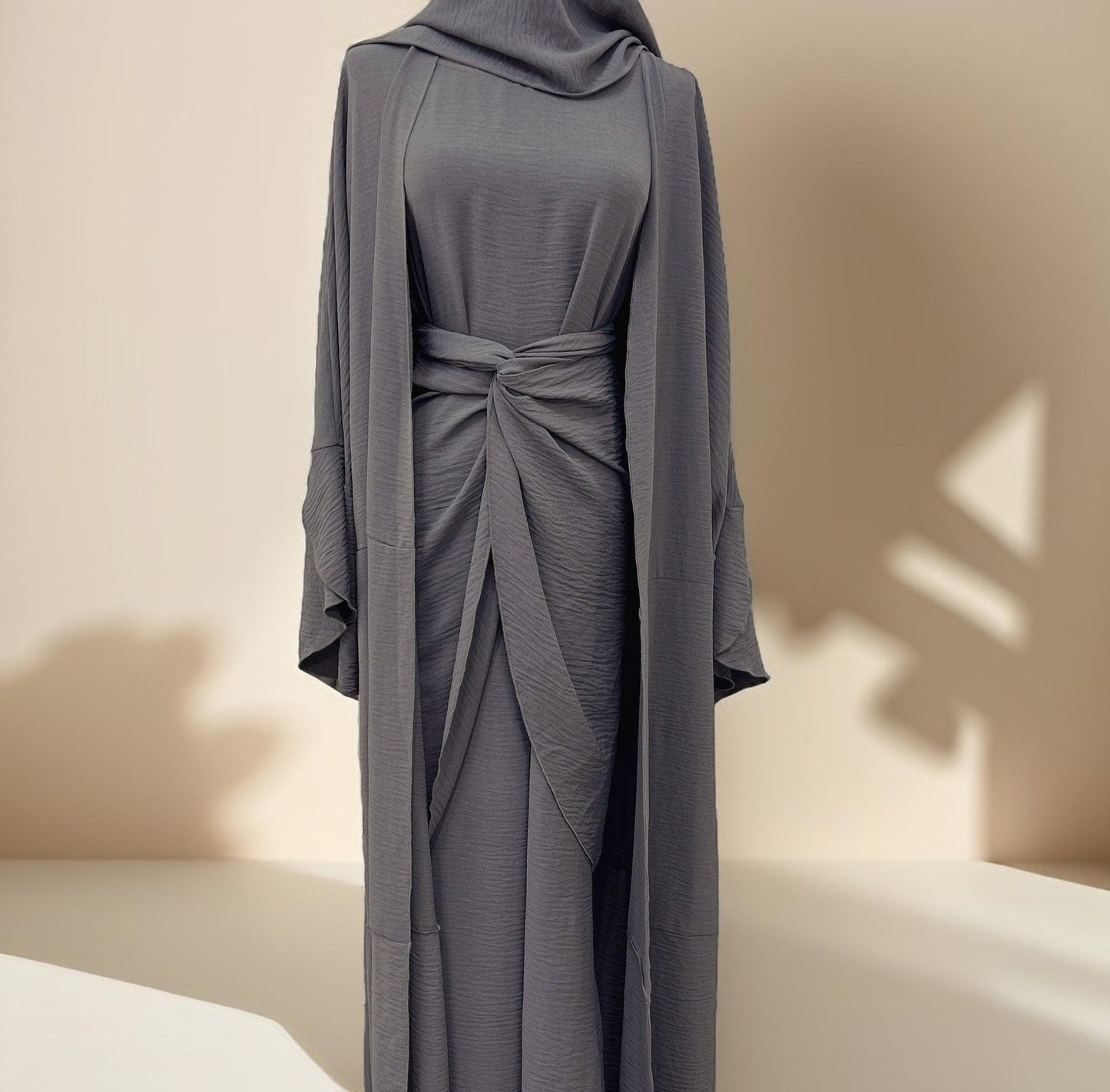 Three piece abaya set - Try Modest Limited 