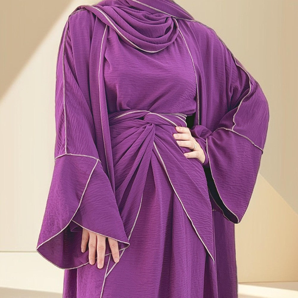 Three piece abaya set - Try Modest Limited 