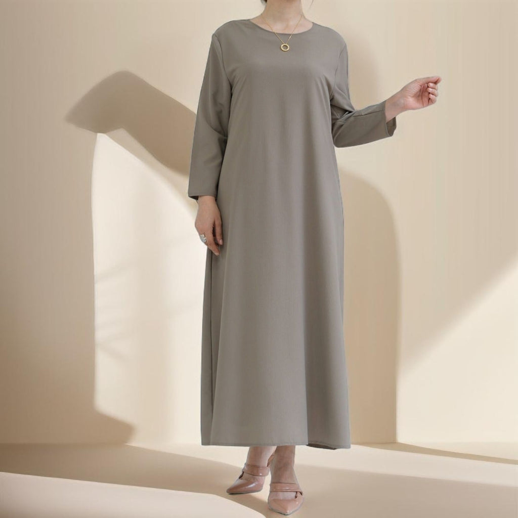 Three piece beaded evening abaya - Try Modest Limited