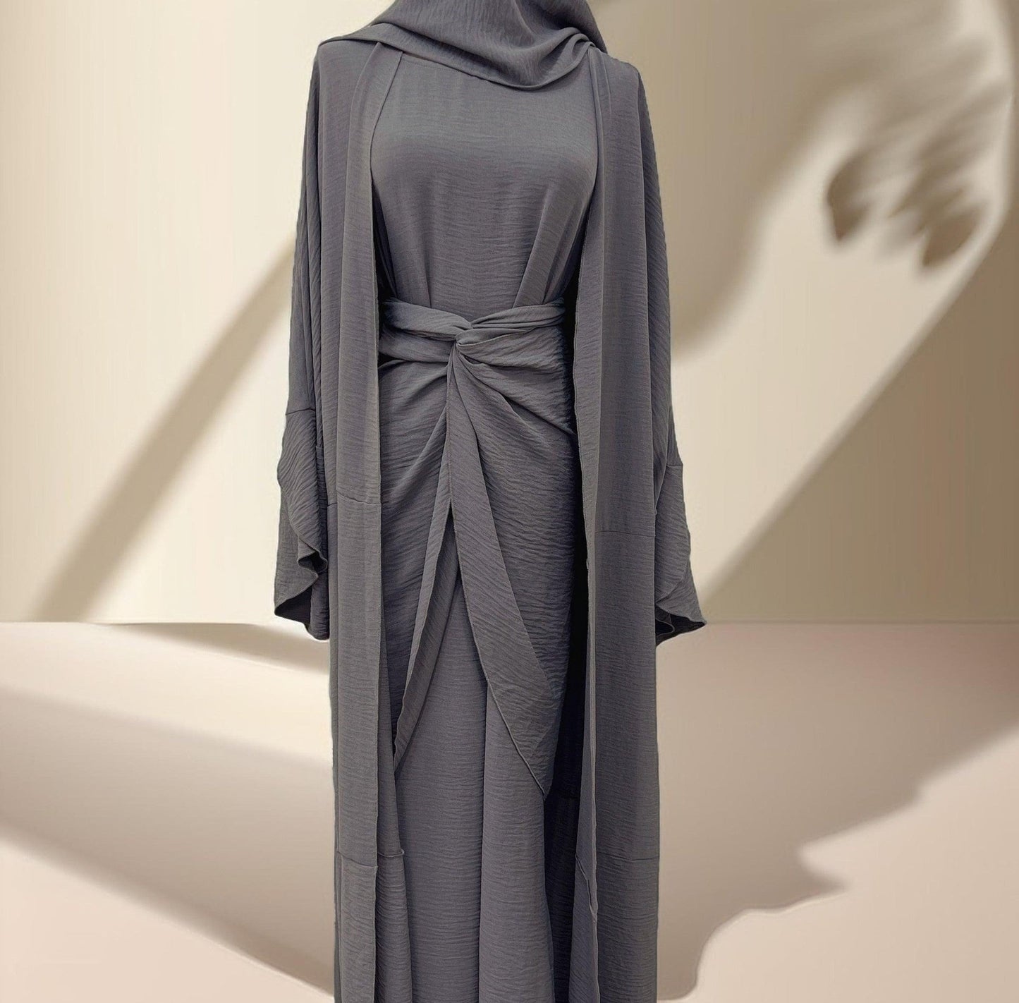 Three piece abaya set - Try Modest Limited 