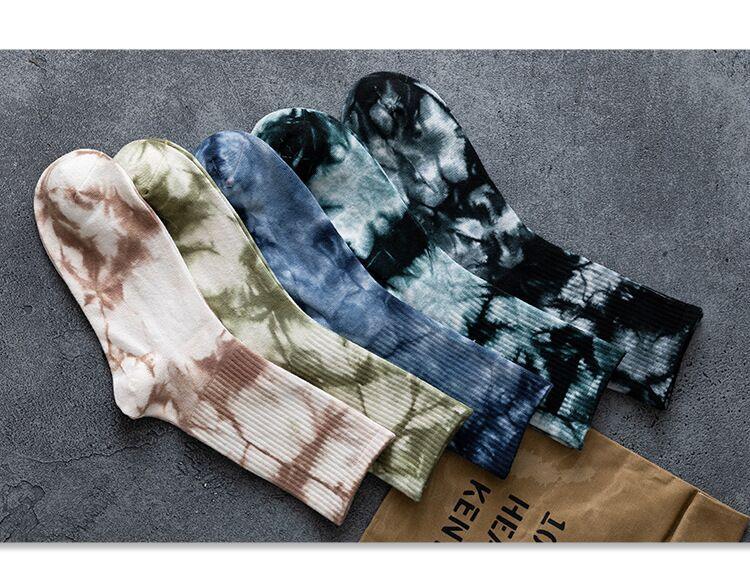 Tie-dye American street-style socks - Try Modest Limited