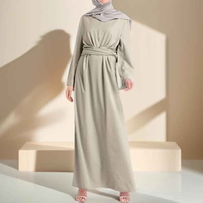 Turkish style robe- Trendy comfortable abaya - Try Modest Limited