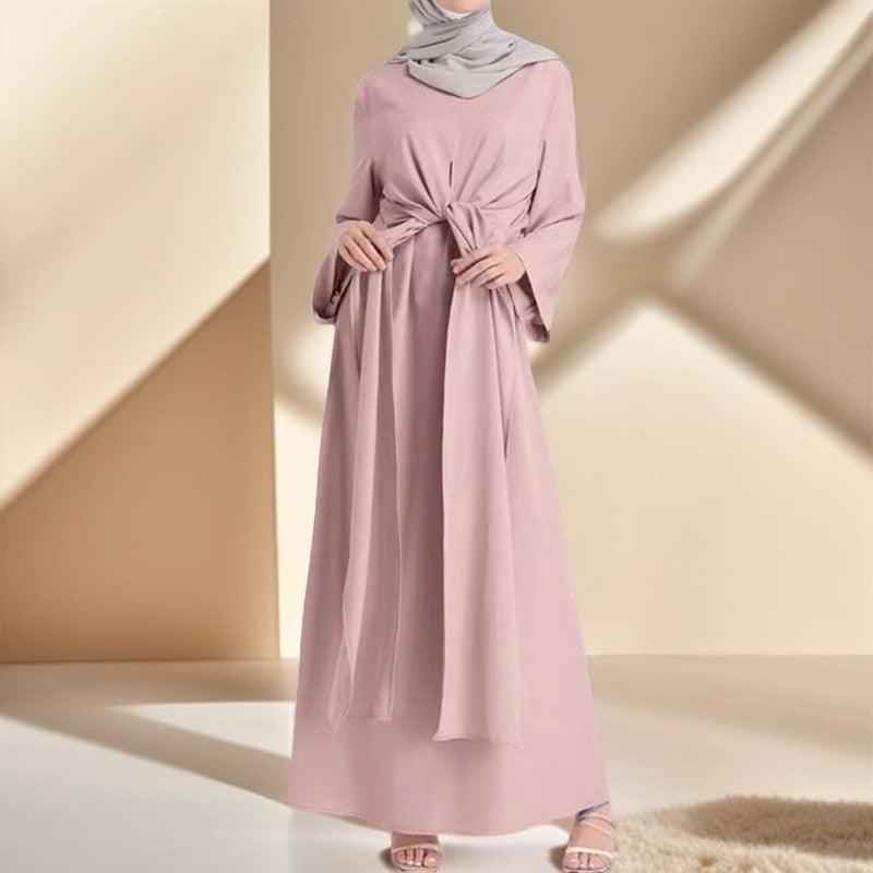 Turkish style robe- Trendy comfortable abaya - Try Modest Limited