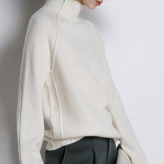 Turtleneck Women's Loose Sweater - Try Modest Limited