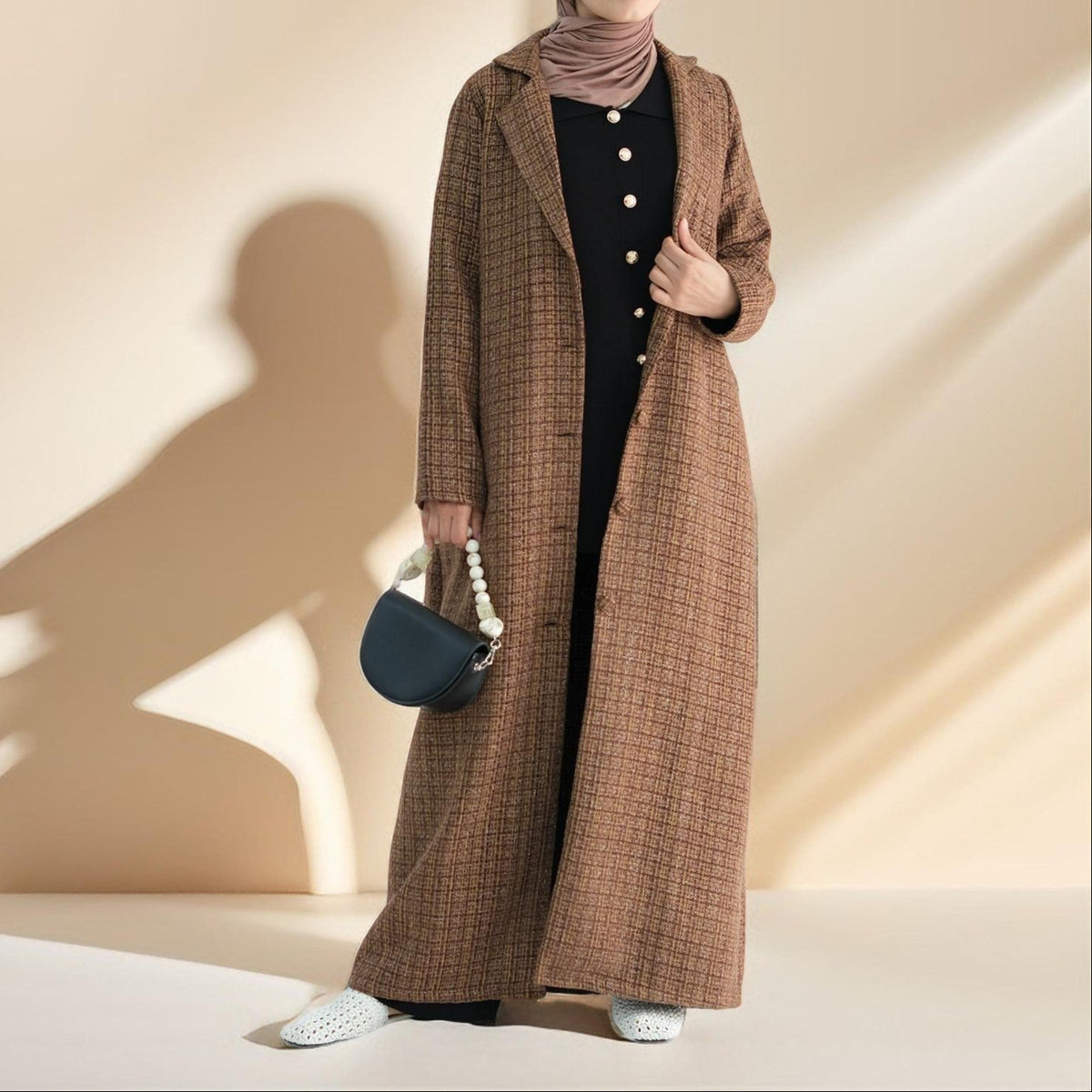 Tweed Abaya - Try Modest Limited