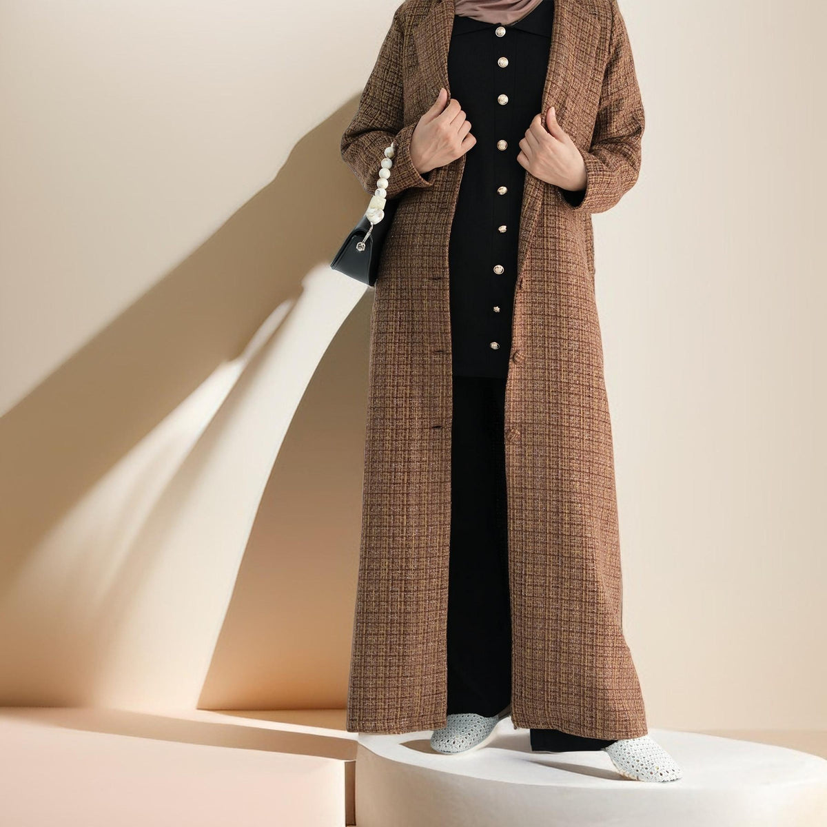 Tweed Abaya - Try Modest Limited