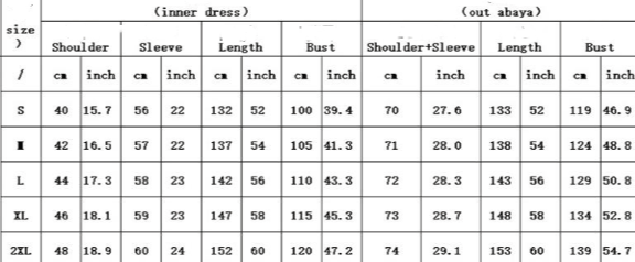 Two piece beaded evening abaya set - Try Modest Limited