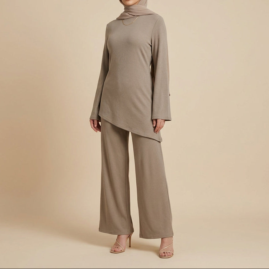 Asymmetrische set van Veyra-katoen, combi-set