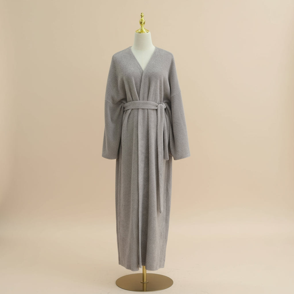 Wafaa Sıcak ve Şık Kışlık Abaya Palto