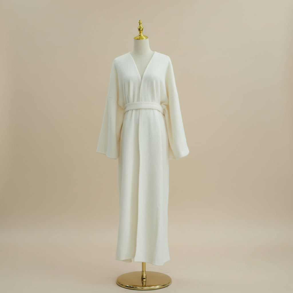 Wafaa Sıcak ve Şık Kışlık Abaya Palto