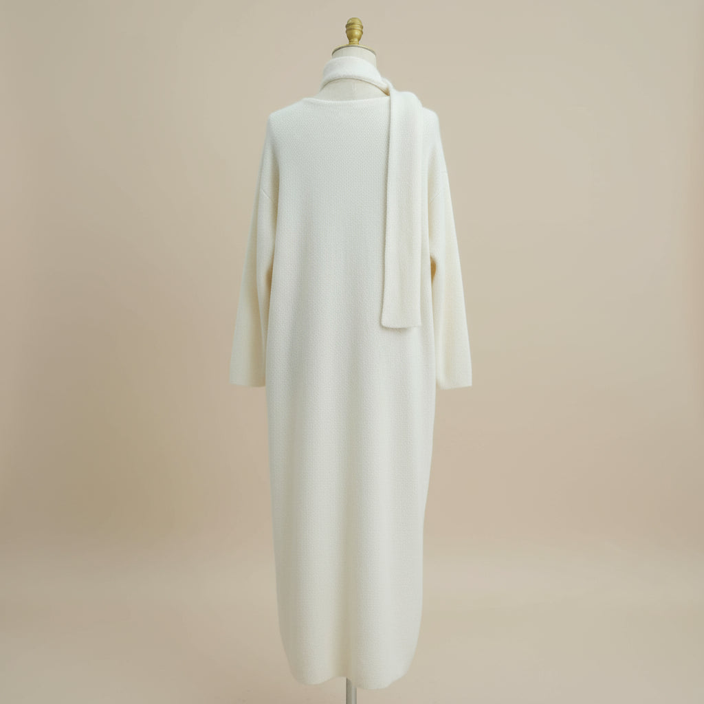 Wafaa Sıcak ve Şık Kışlık Abaya Palto