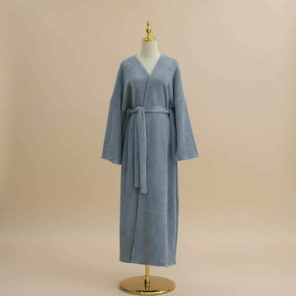 Wafaa Sıcak ve Şık Kışlık Abaya Palto