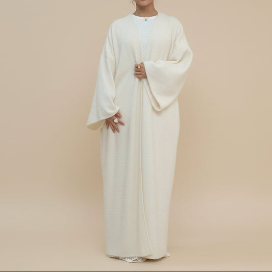 Wafaa Ζεστό & Στυλάτο Χειμερινό Παλτό Abaya