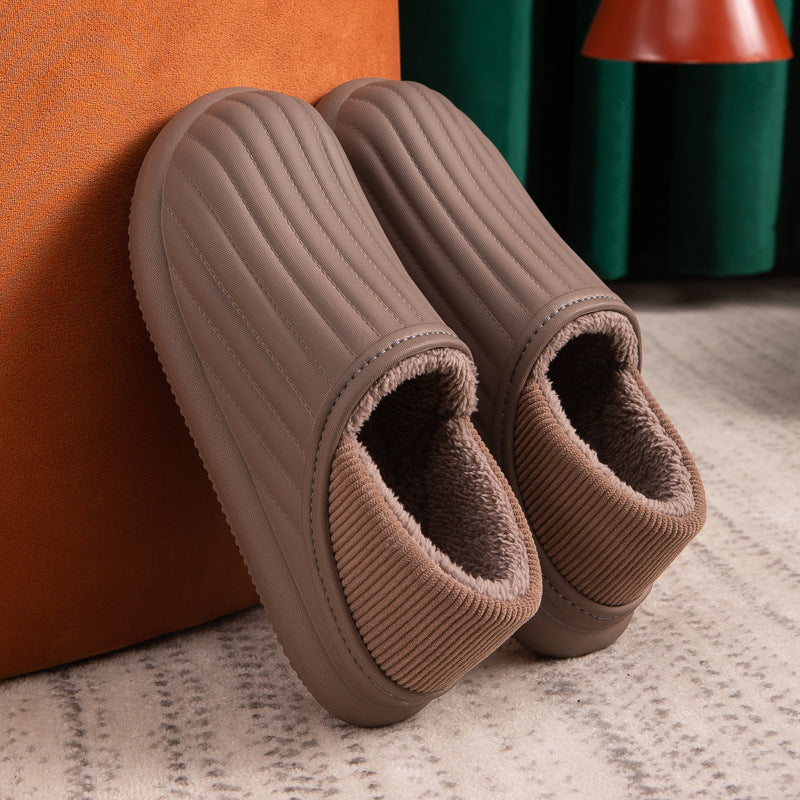 Waterproof Non Slip Plush Slippers - Try Modest Limited